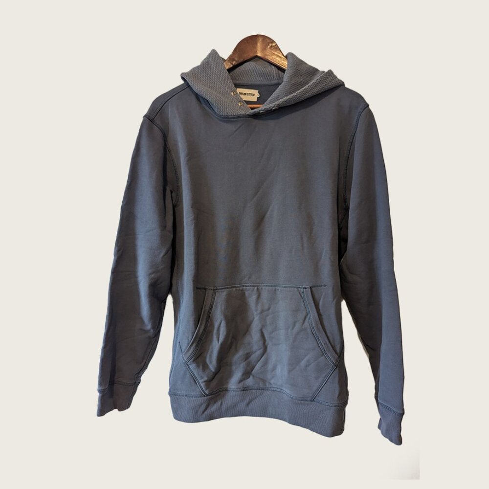 TAYLOR STITCH - Blue cotton hoodie - Sz 40